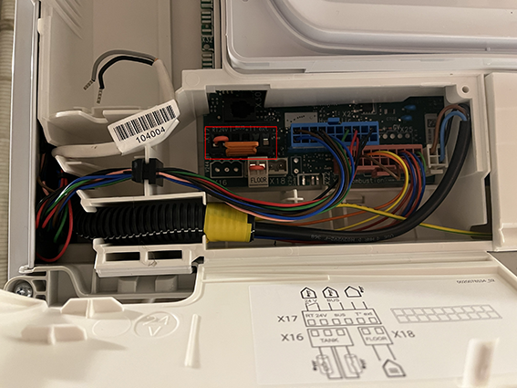 1 connexion kit chaudière